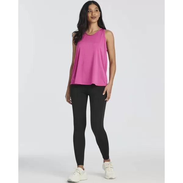 Ladies Active Mesh Insert Tank TopSet 1