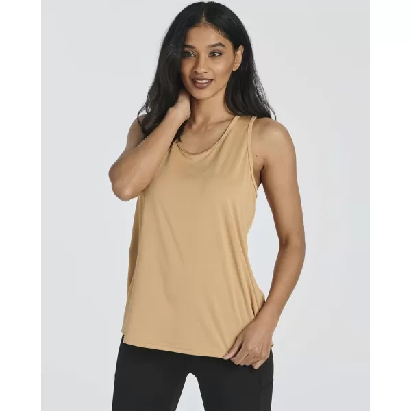 Ladies Active Mesh Insert Tank TopSet 4