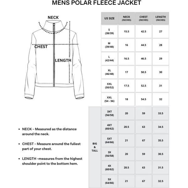 Real Essentials 2 Pack Mens Polar Fleece FullZip Long Sleeve Jacket  Winter Outdoor Hiking Coat Available in Big amp TallStandard Set B