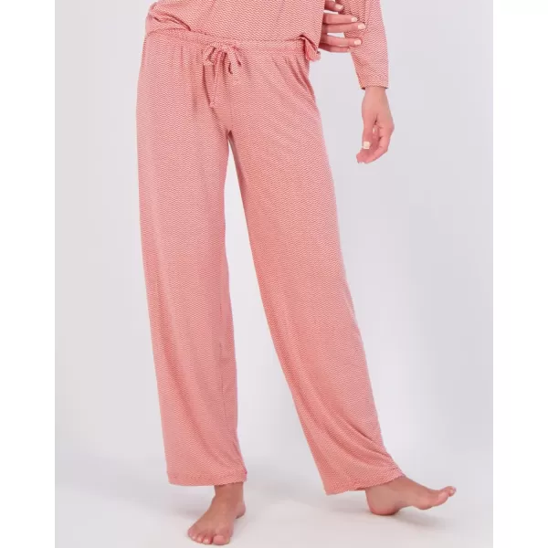 Real Essentials 2 Pack Womens Pajama Set SuperSoft Short  Long Sleeve Top With Pants Available In Plus SizeLong Sleeve Set a