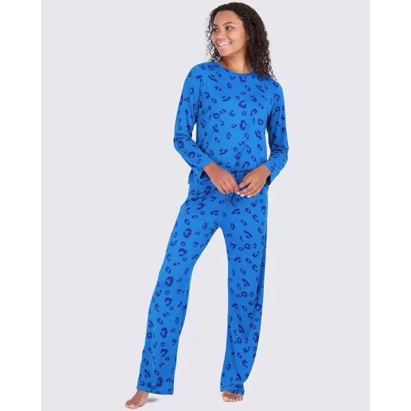 Real Essentials 2 Pack Womens Pajama Set SuperSoft Short amp Long Sleeve Top With Pants Available In Plus SizeLong Sleeve Long Sleeve Set K