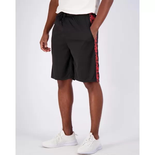 Real Essentials 3  5 Pack Mens Mesh Athletic Performance Gym Shorts with Pockets S3XSet Q