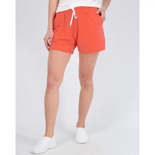 Real Essentials 3 Pack Athletic Lounge Shorts for Women  Casual Sweat Shorts with Pockets Available in Plus SizeLounge Short Set 5