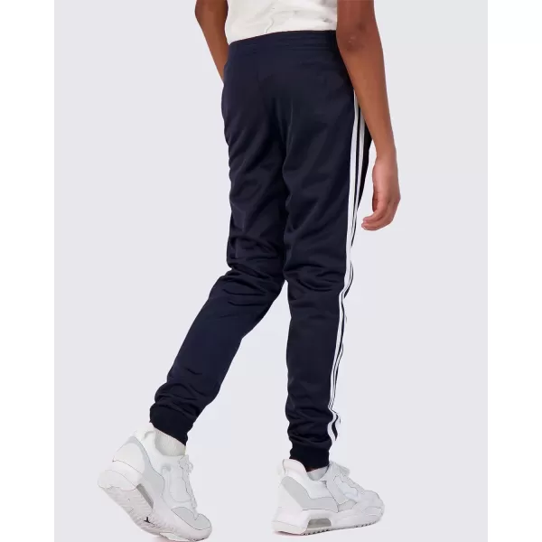 Real Essentials 3 Pack Boys Active Athletic Casual Jogger Sweatpants with PocketsSet 2