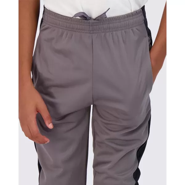 Real Essentials 3 Pack Boys Active Athletic Casual Jogger Sweatpants with PocketsSet 6