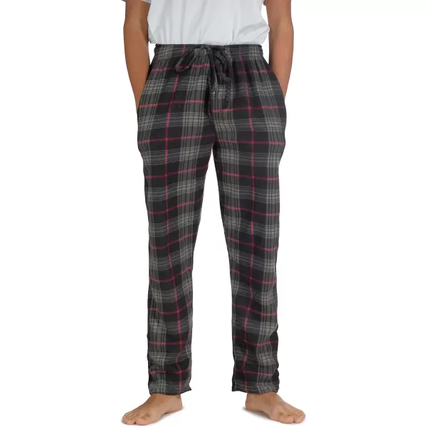 Real Essentials 3 Pack Boys Pajama Pants Super Soft Fleece PJ Lounge Bottoms for KidsSet 2