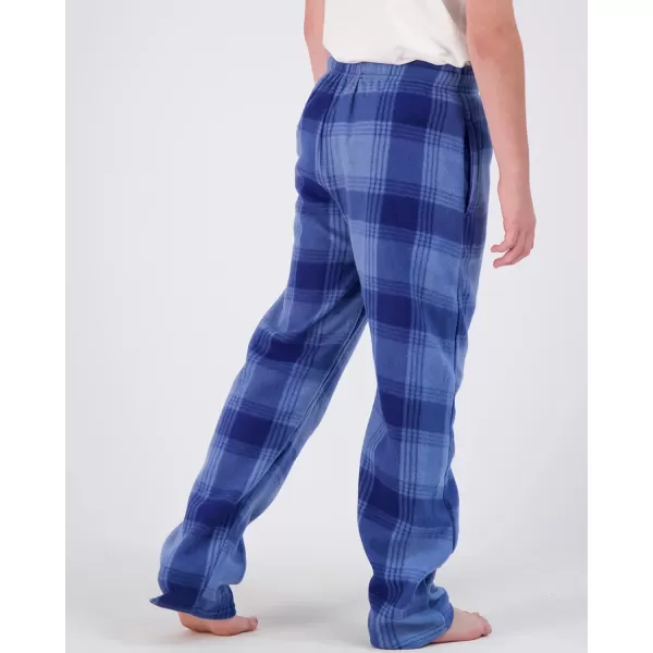 Real Essentials 3 Pack Boys Pajama Pants Super Soft Fleece PJ Lounge Bottoms for KidsSet 5