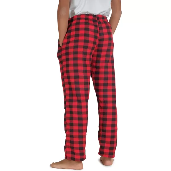 Real Essentials 3 Pack Boys Pajama Pants Super Soft Fleece PJ Lounge Bottoms for KidsSet 8