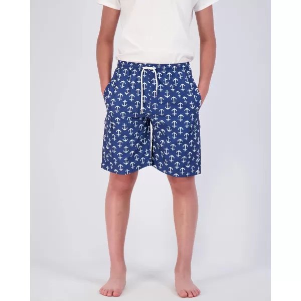 Real Essentials 3 Pack Boys Swim Trunks with Cargo Pockets amp Mesh Lining  UPF 50Set 1