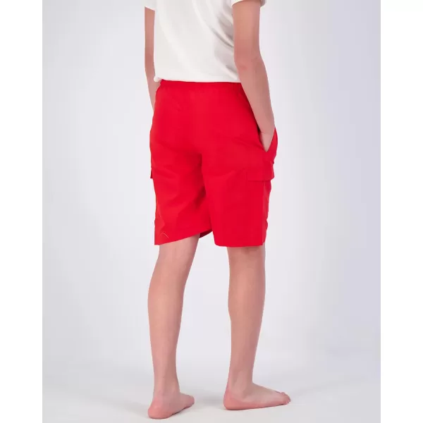 Real Essentials 3 Pack Boys Swim Trunks with Cargo Pockets amp Mesh Lining  UPF 50Set 2