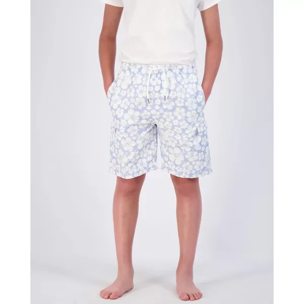 Real Essentials 3 Pack Boys Swim Trunks with Cargo Pockets amp Mesh Lining  UPF 50Set 8