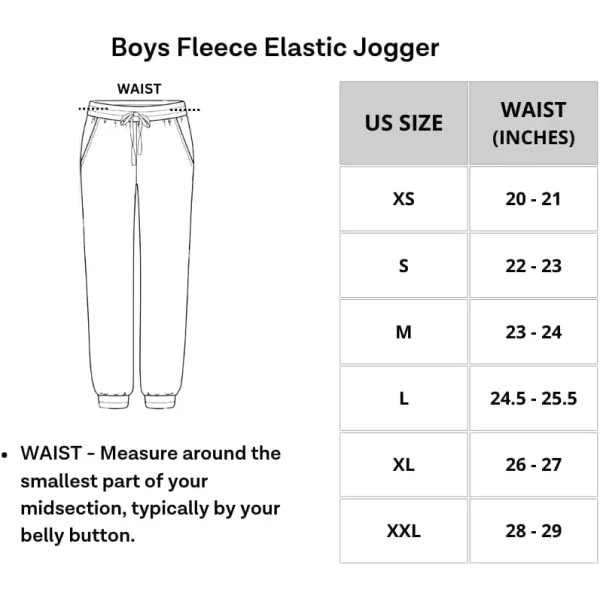 Real Essentials 3 Pack Boys Tech Fleece Jogger Sweatpants with Pockets  Youth Soft Athletic JoggersSet 1