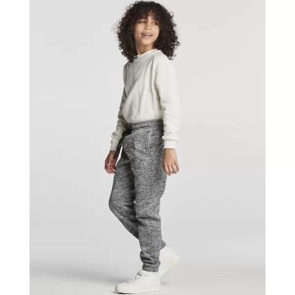 Real Essentials 3 Pack Boys Tech Fleece Jogger Sweatpants with Pockets  Youth Soft Athletic JoggersSet 7