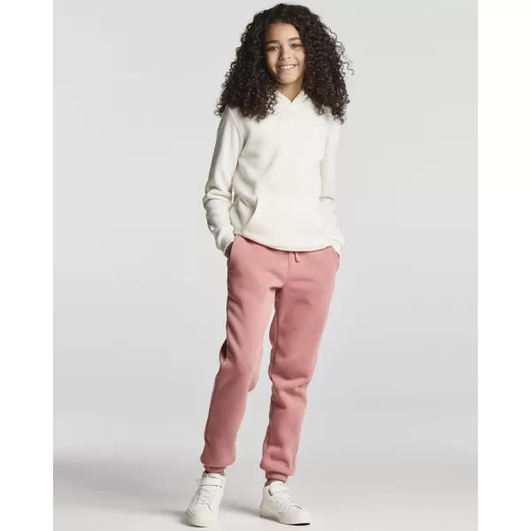 Real Essentials 3 Pack Girls Sweatpants  Active Fleece Jogger Pants Size 716Set 7