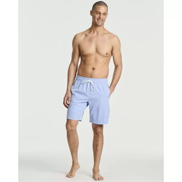 Real Essentials 3 Pack Mens 2 in 1 Mens Board Shorts with Compression Liner  Bathing SuitSet 7