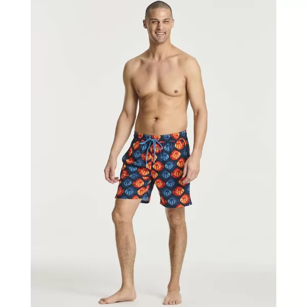 Real Essentials 3 Pack Mens 7 2 in 1 Swim Trunks with Compression Liner  Quick Dry Bathing Suit with Back PocketSet 6