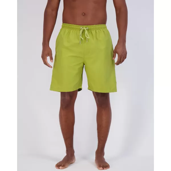 Real Essentials 3 Pack Mens 7 QuickDry Swim Trunk with with Mesh Lining Available in Big amp Tallbigtall Set 7