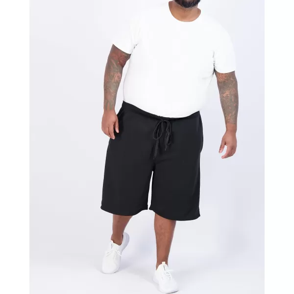 Real Essentials 3 Pack Mens 9 Fleece Casual Lounge Athletic ShortsRegular amp BigTall SizesStandard Set 7