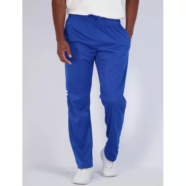 Real Essentials 3 Pack Mens Active Athletic Casual Tricot Open Bottom Sweatpants with Pockets Available in Big amp TallOpen Bottom Set 2