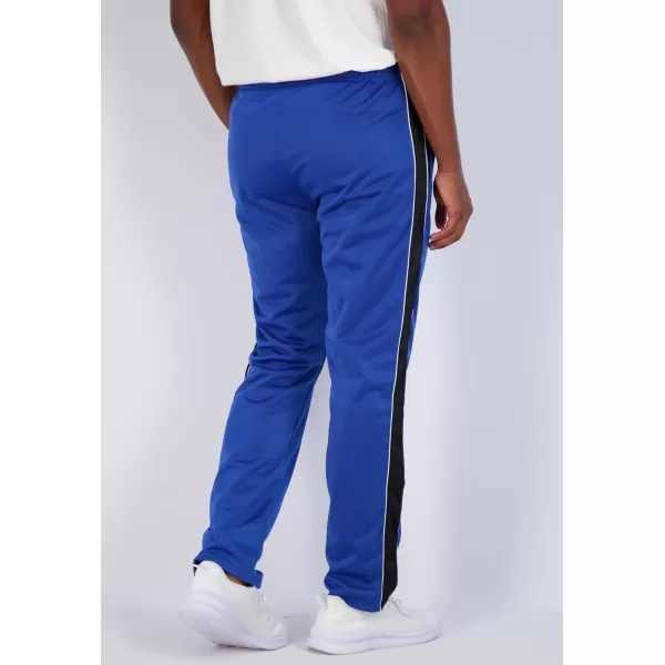 Real Essentials 3 Pack Mens Active Athletic Casual Tricot Open Bottom Sweatpants with Pockets Available in Big amp TallOpen Bottom Set 5