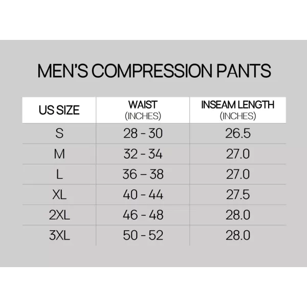 Real Essentials 3 Pack Mens Active Compression Pants  Workout Base Layer Tights LeggingsStandard Set B