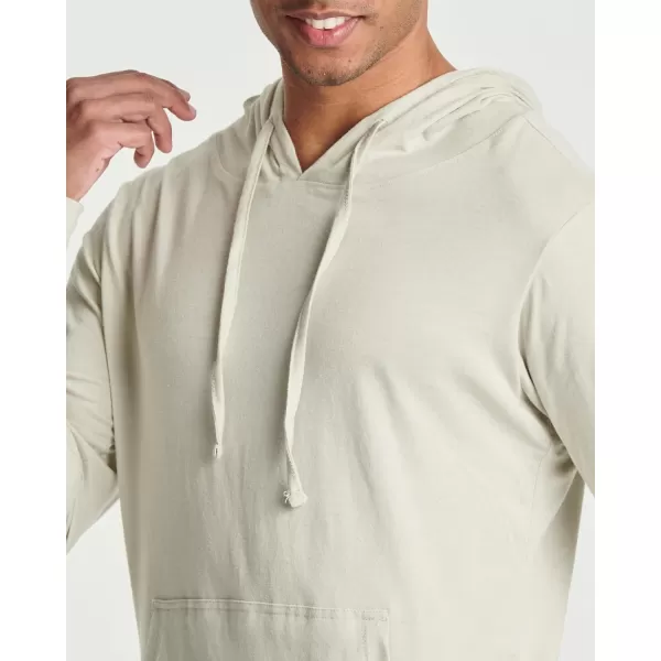 Real Essentials 3 Pack Mens Cotton Lightweight Casual Pullover Drawstring Hoodie With Pocket Available In Big amp TallBig amp Tall Set 7