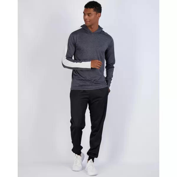 Real Essentials 3 Pack Mens Dry Fit Moisture Wicking Long Sleeve Active Athletic Hoodie Pullover Sweatshirt Big amp TallBig amp Tall Set 8