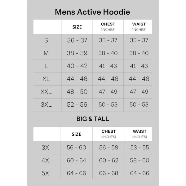 Real Essentials 3 Pack Mens Dry Fit Moisture Wicking Long Sleeve Active Athletic Hoodie Pullover Sweatshirt Big amp TallStandard Set 3