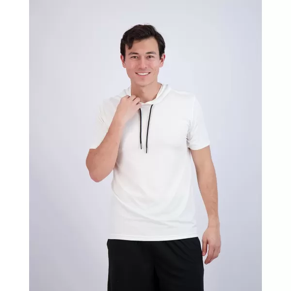 Real Essentials 3 Pack Mens Dry Fit Short Sleeve Active Athletic Hoodie Pullover Sweatshirt Available in Big amp Tallbigtall Set 10