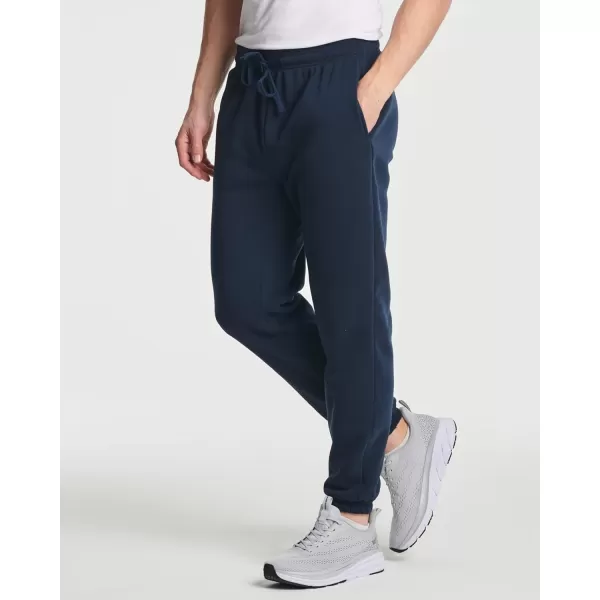 Real Essentials 3 Pack Mens Fleece Elastic Bottom Jogger Sweatpants with Pockets Available in Big amp TallBig amp Tall Set 9