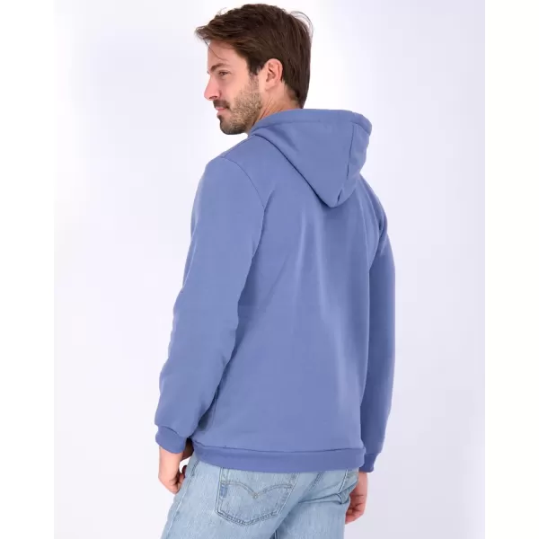 Real Essentials 3 Pack Mens Fleece Pullover Hoodie  Long Sleeve Hooded Sweatshirt Pockets Available in Big amp TallFleece Set 7