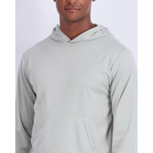 Real Essentials 3 Pack Mens Mesh Long Sleeve Athletic Pullover Hoodie Sweatshirt Pockets UPF 50 Available In Big amp TallStandard Set 7