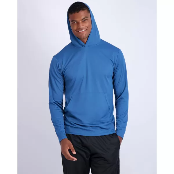 Real Essentials 3 Pack Mens Mesh Long Sleeve Athletic Pullover Hoodie Sweatshirt Pockets UPF 50 Available In Big amp TallStandard Set 9