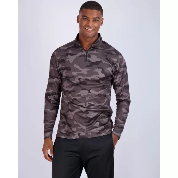 Real Essentials 3 Pack Mens Mesh Long Sleeve Athletic Quarter Zip Pullover  Outdoor UPF 50 Available in Big amp TallBig amp Tall Set 7