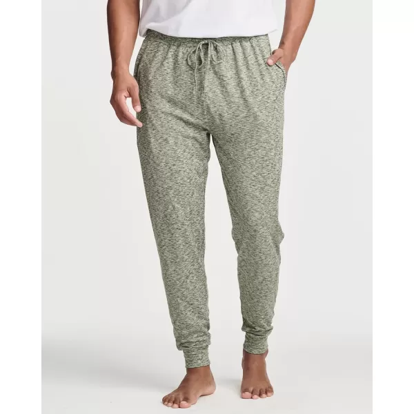 Real Essentials 3 Pack Mens Soft Lounge Sleep Joggers  Pajama Pants Drawstring amp Pockets Available in Big amp TallBig amp Tall Set 7