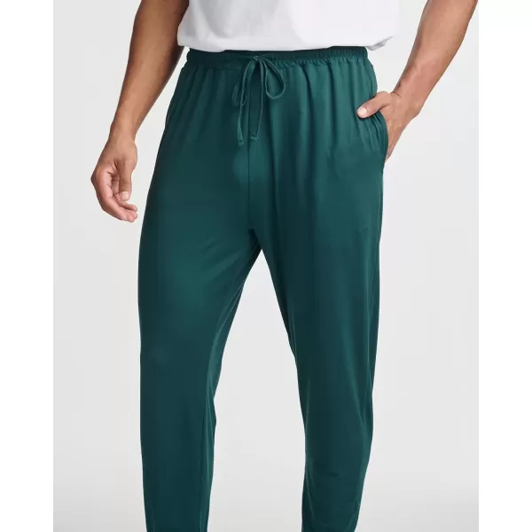 Real Essentials 3 Pack Mens Soft Lounge Sleep Joggers  Pajama Pants Drawstring amp Pockets Available in Big amp TallStandard Set 1