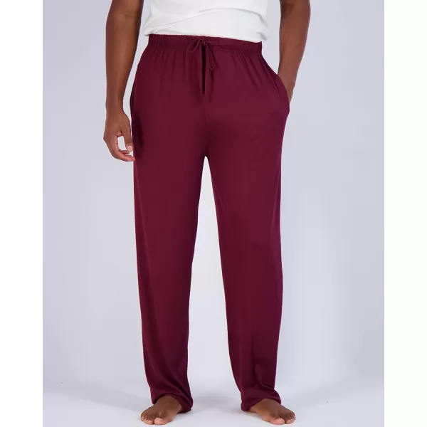 Real Essentials 3 Pack Mens Soft Pajama Lounge Pants with Drawstring amp Pockets  4Way Stretch amp WickingBig amp Tall S5XLBig amp Tall Set 3