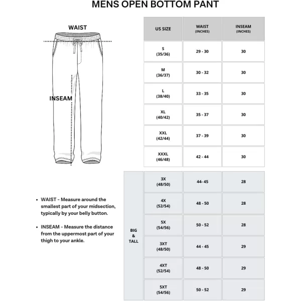 Real Essentials 3 Pack Mens Soft Pajama Lounge Pants with Drawstring amp Pockets  4Way Stretch amp WickingBig amp Tall S5XLBig amp Tall Set 3