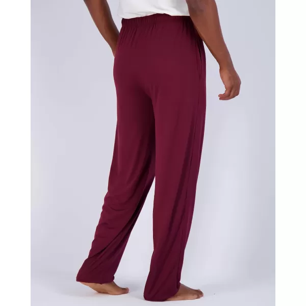 Real Essentials 3 Pack Mens Soft Pajama Lounge Pants with Drawstring amp Pockets  4Way Stretch amp WickingBig amp Tall S5XLBig amp Tall Set 3