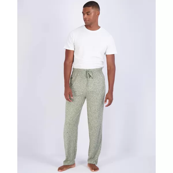 Real Essentials 3 Pack Mens Soft Pajama Lounge Pants with Drawstring amp Pockets  4Way Stretch amp WickingBig amp Tall S5XLStandard Set 7