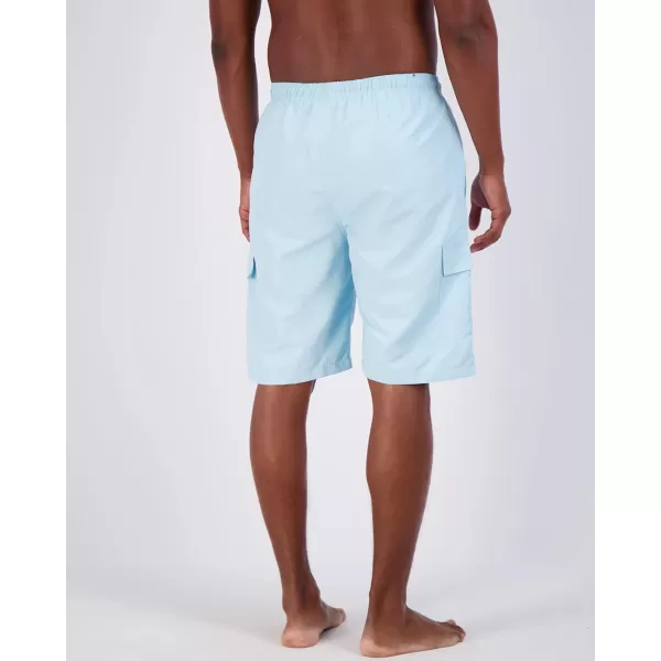 Real Essentials 3 Pack Mens Swim Trunks with Cargo Pockets amp Mesh Lining Available in Big amp TallStandard Set 2