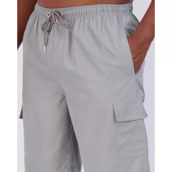Real Essentials 3 Pack Mens Swim Trunks with Cargo Pockets amp Mesh Lining Available in Big amp TallStandard Set 8