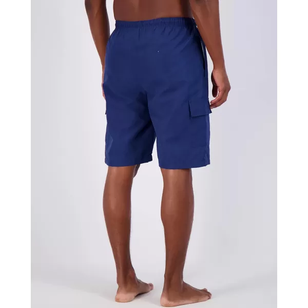 Real Essentials 3 Pack Mens Swim Trunks with Cargo Pockets amp Mesh Lining Available in Big amp Tallbigtall Set 1