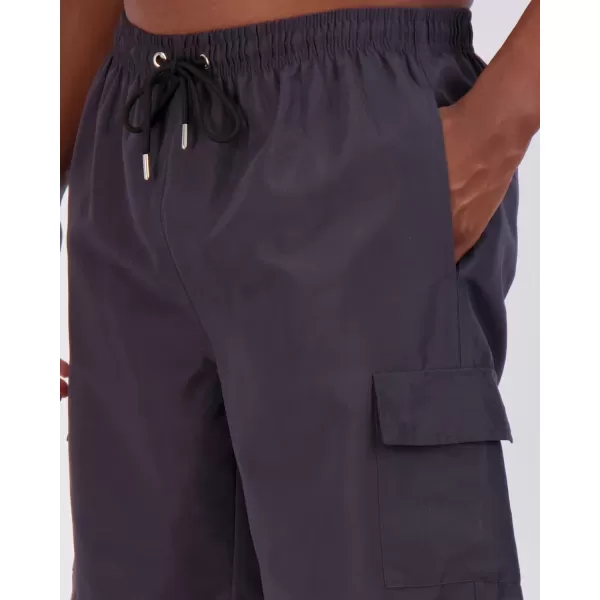 Real Essentials 3 Pack Mens Swim Trunks with Cargo Pockets amp Mesh Lining Available in Big amp Tallbigtall Set 4