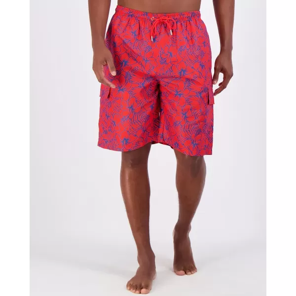 Real Essentials 3 Pack Mens Swim Trunks with Cargo Pockets amp Mesh Lining Available in Big amp Tallbigtall Set 7