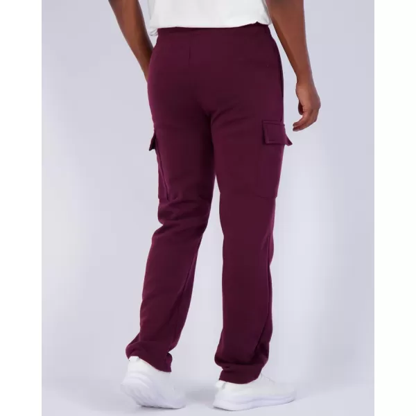 Real Essentials 3 Pack Mens Tech Fleece Open Bottom Cargo Sweatpants with Pockets Available in Big amp TallBig amp Tall Set 6