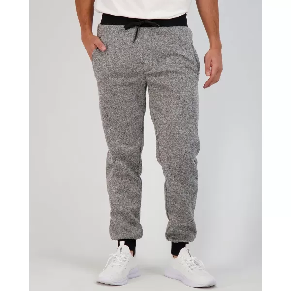 Real Essentials 3 Pack Mens Tech Fleece UltraSoft Warm Jogger Athletic Sweatpants with Pockets Available in Big amp TallJogger Set a
