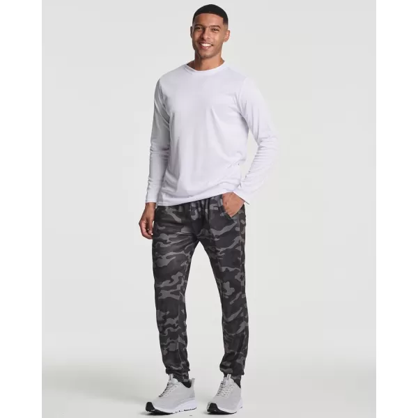 Real Essentials 3 Pack Mens Tech Mesh Active Athletic Casual Jogger Sweatpants with PocketsAvailable in Big amp TallJogger Set 3