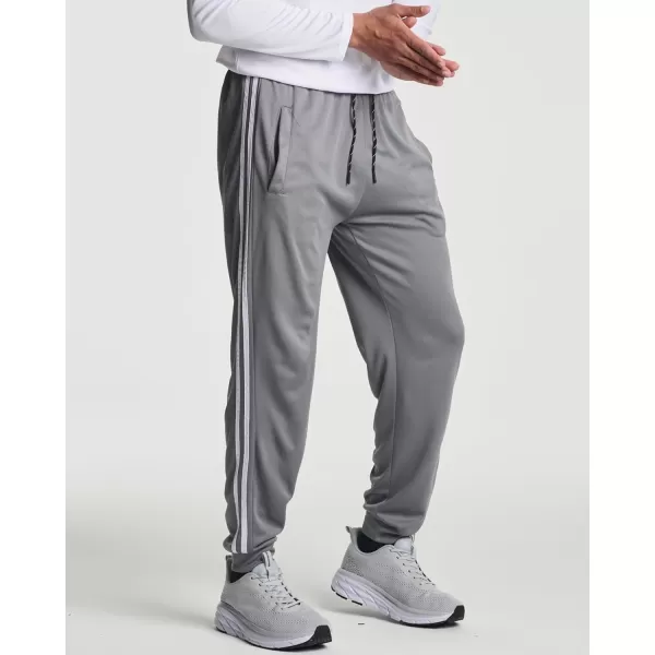 Real Essentials 3 Pack Mens Tech Mesh Active Athletic Casual Jogger Sweatpants with PocketsAvailable in Big amp TallJogger Set 5