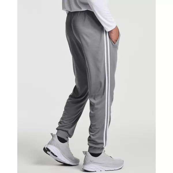 Real Essentials 3 Pack Mens Tech Mesh Active Athletic Casual Jogger Sweatpants with PocketsAvailable in Big amp TallJogger Set 5